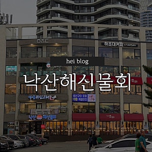[강원/양양] 낙산해신물회 | 낙산사 주변 맛집