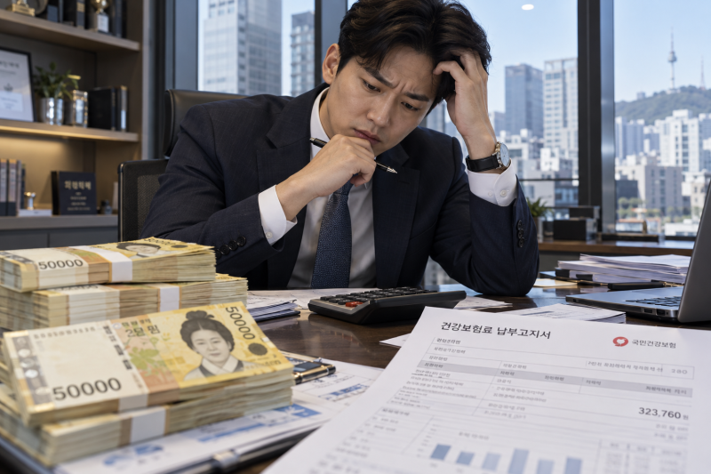 직장인 건보료 폭탄, 금융소득 1천만 원부터 81만 원 추가 부담?