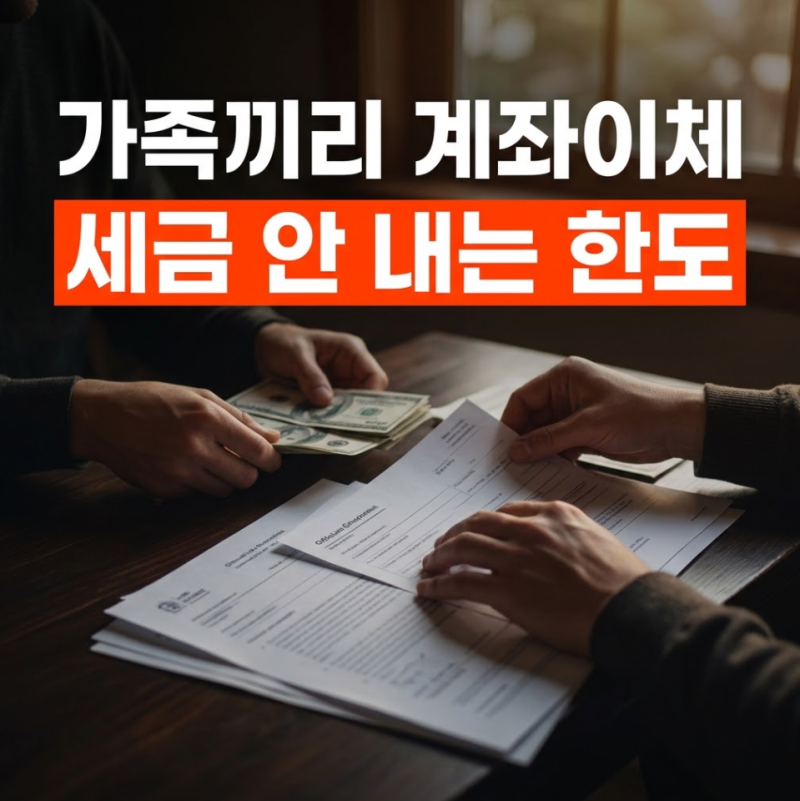 2026 증여세 면제한도 총정리: 배우자·성인 자녀·미성년자·손자·며느리 공제 금액 및 세율 ....
