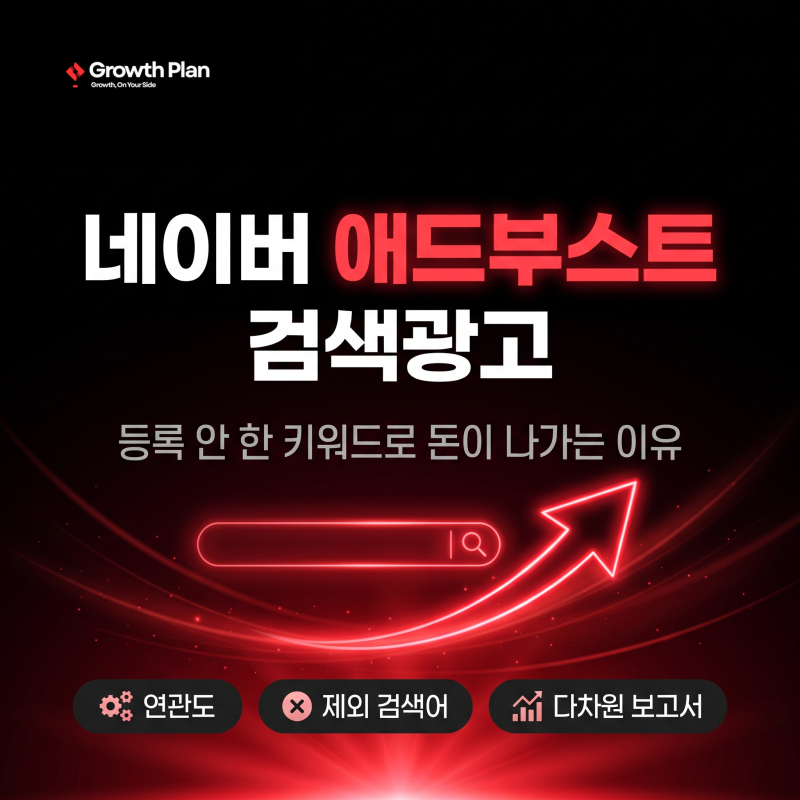 네이버 애드부스트 검색광고, 등록 안 한 키워드로 돈이 나가는 이유와 통제하는 법