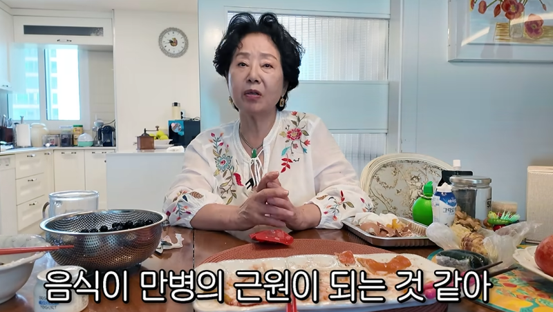 뇌경색 이겨낸 선우용여의 지중해식 식단과 치매 테스트 후기