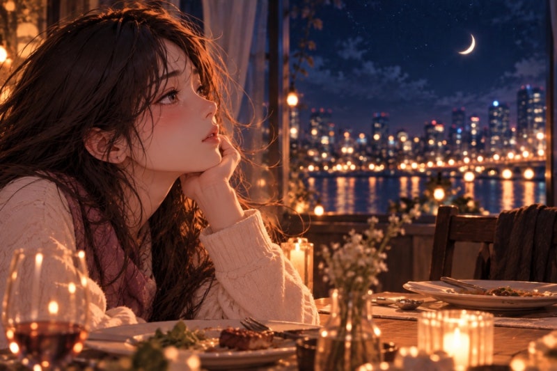 만찬가(晩餐歌) 츠키 원곡 뜻｜가사 해석