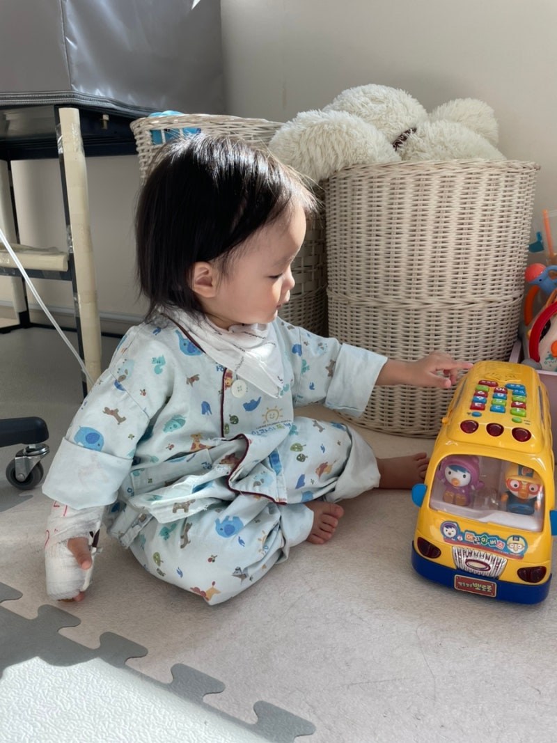 20개월 아기 장염 일광아동병원 입원 진료 후기 (펭귄방 돌고래방)