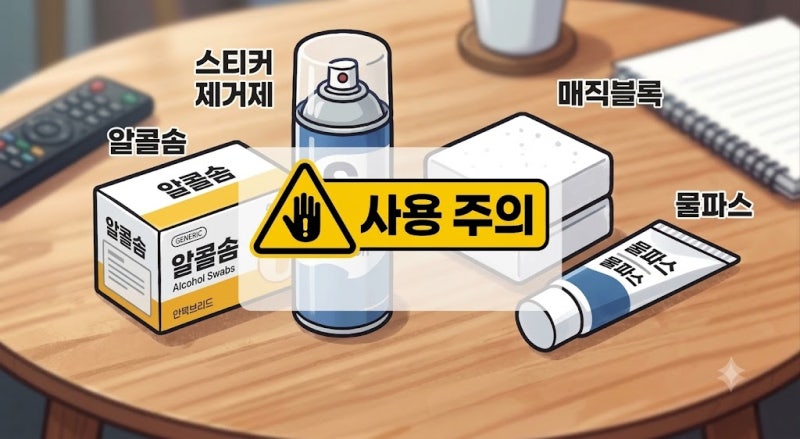 차에 흠집 났다고 아무거나 바르면 안됩니다!