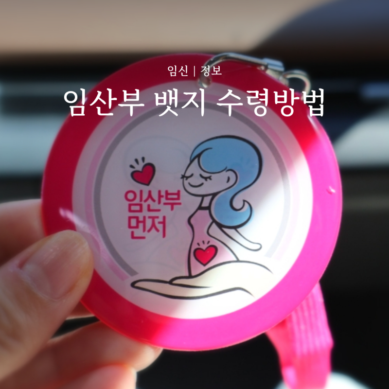 임산부 뱃지 키링 발급 분실 보건소 지하철 온라인 방법 비교