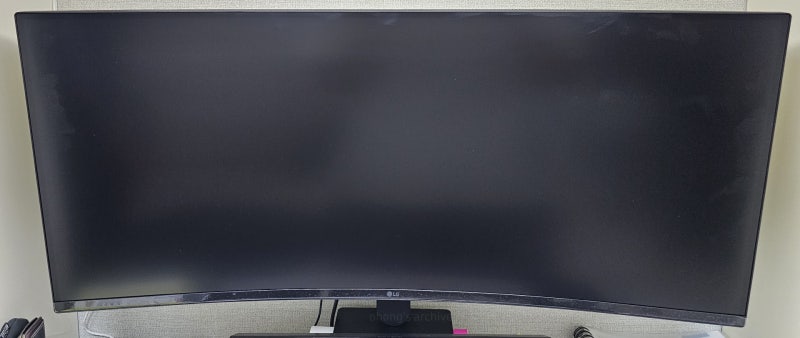 LG WQHD 울트라와이드 곡면 모니터 34U620B 후기｜34인치144Hz 21:9