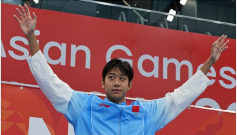 2026 아시안게임 장산숴 대회 단일 수영 7관왕 역사, 박태환 기록까지 넘었다...중국 수영 괴물....