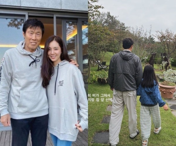 한채아 딸 폭풍성장 산책, 차범근 손녀와 보낸 다정한 주말 근황