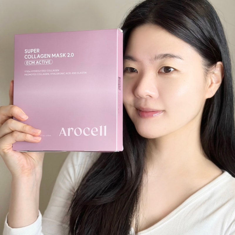올리브영 마스크팩 추천! 아로셀 슈퍼콜라겐마스크 2.0 올영픽 기획세트 올영 추천템