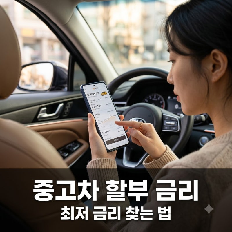 중고차 할부 금리 비교부터 낮추는 법까지 총정리