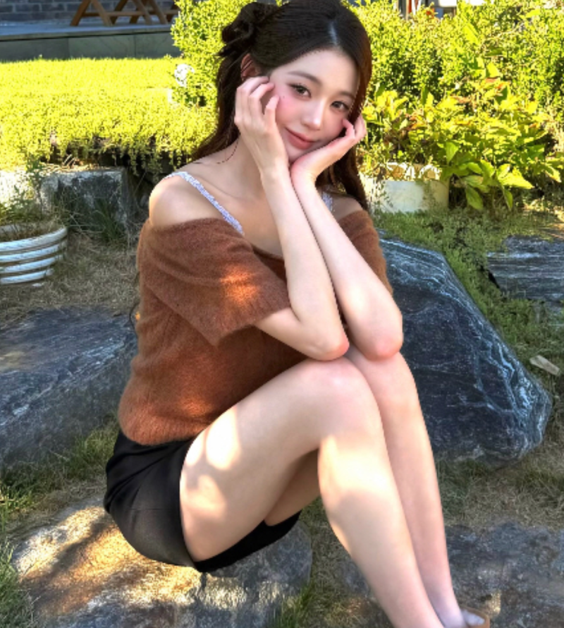 "다리가 어디까지야?" 장원영 어그 신고도 굴욕 무, 새 앰배서더의 위엄