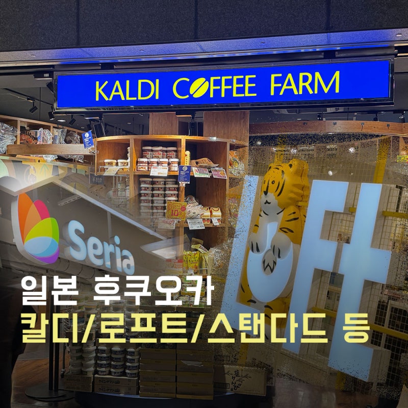 일본 후쿠오카 쇼핑리스트 칼디 GAP GU LOFT 세리아 돈키호테 맥스밸류 등 추천템 총정리 및 위....