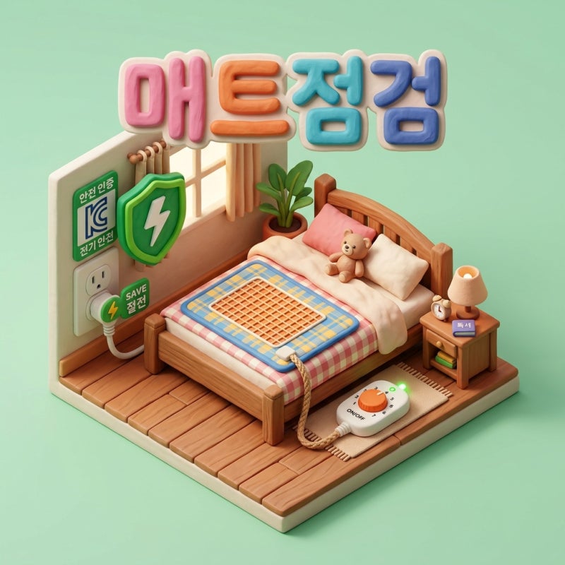 화재 위험 막고 전기세 반값! 가을철 전기장판·온수매트 꺼낼 때 필수 안전 점검 및 소비전....