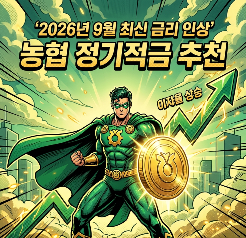 “농협 적금 금리 올랐다? 2026년 최신 금리 비교부터 가입방법까지”