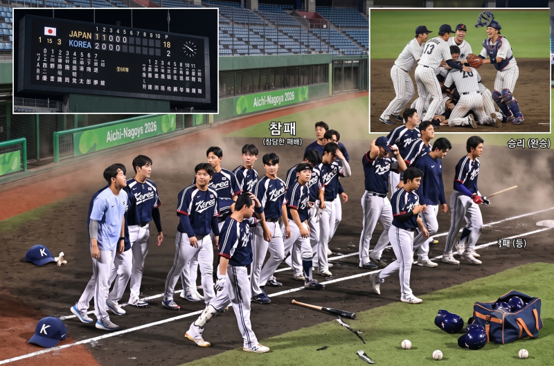 한일전 4안타 ‘충격패’…한국 야구, 중국전 앞두고 결국 이것이 문제였다