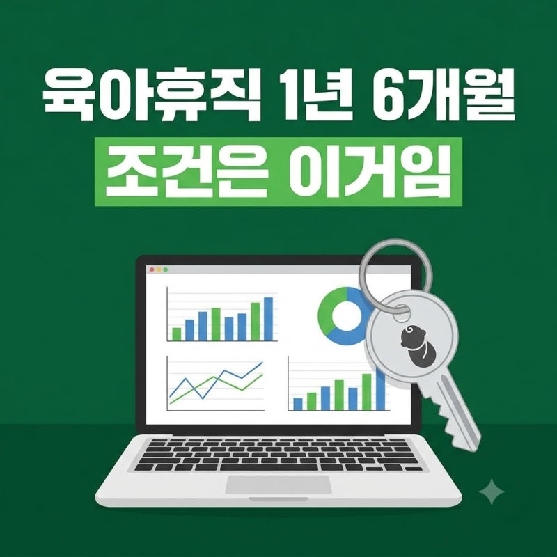 육아휴직 1년 6개월 조건 및 신청 방법 총정리 (급여와 사용 팁)
