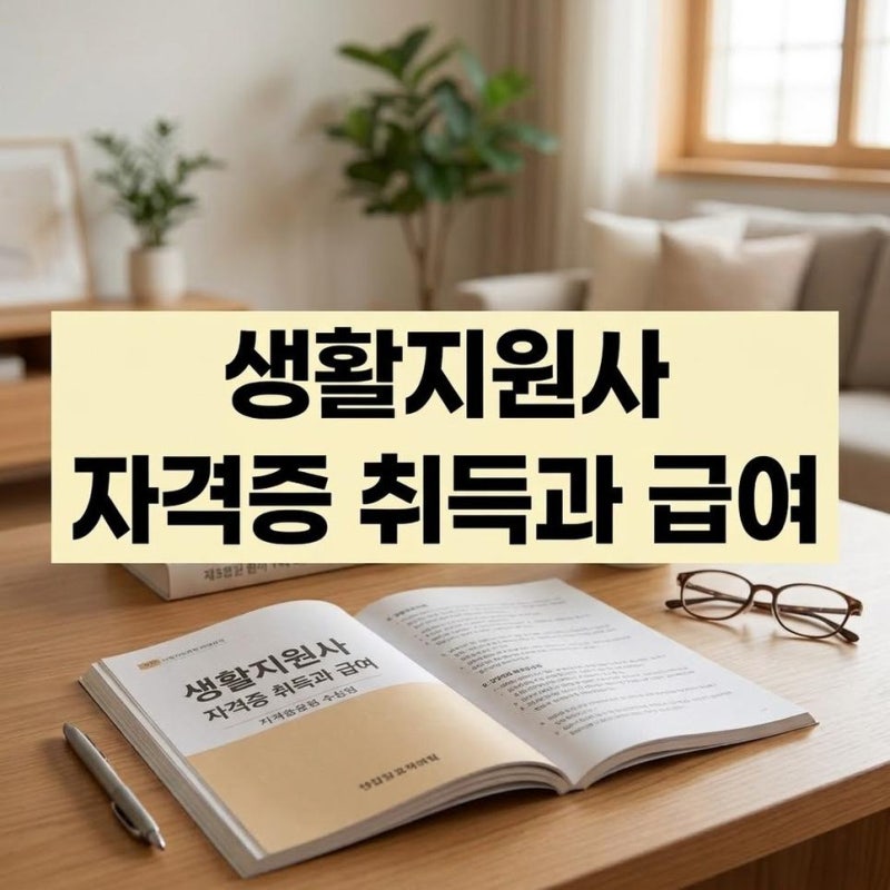 노인돌봄 생활지원사 자격증 취득방법 하는일과 급여, 채용