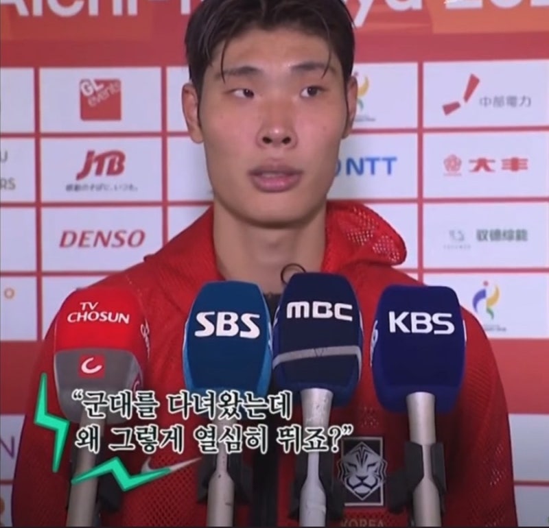 “군대 다녀왔는데 왜 열심히 뛰나요?”이영준에게 던진 기자 질문, 이게 최선이었나?