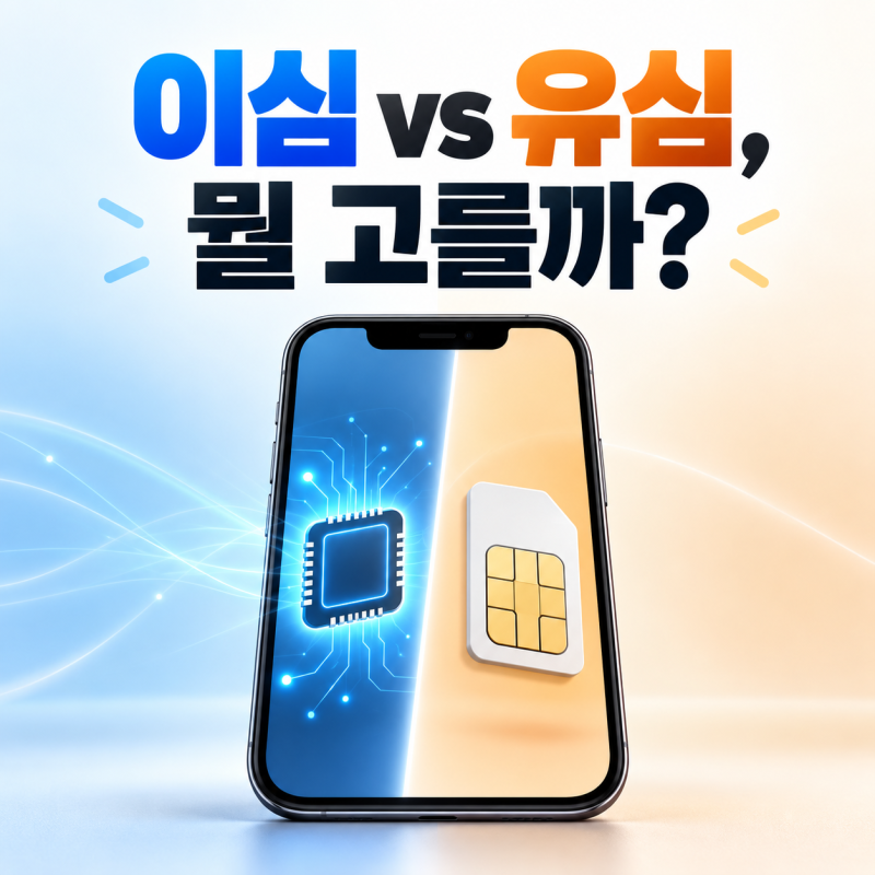 KT M모바일 이심 유심, 그냥 싼 걸 고르면 될까? 개통 전 확인할 차이