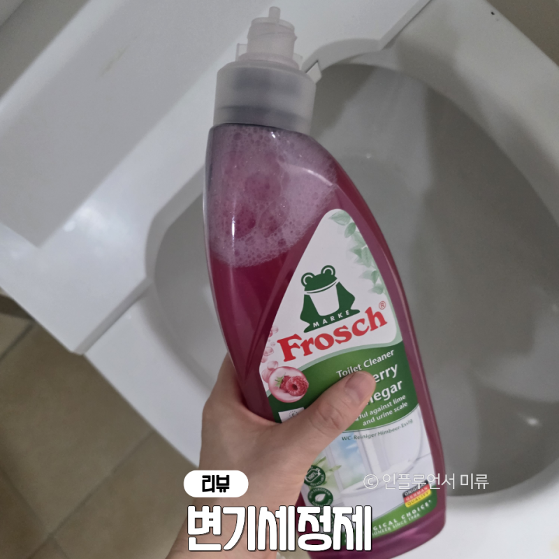 코스트코 추천 프로쉬 라즈베리 변기클리너 화장실 클리너