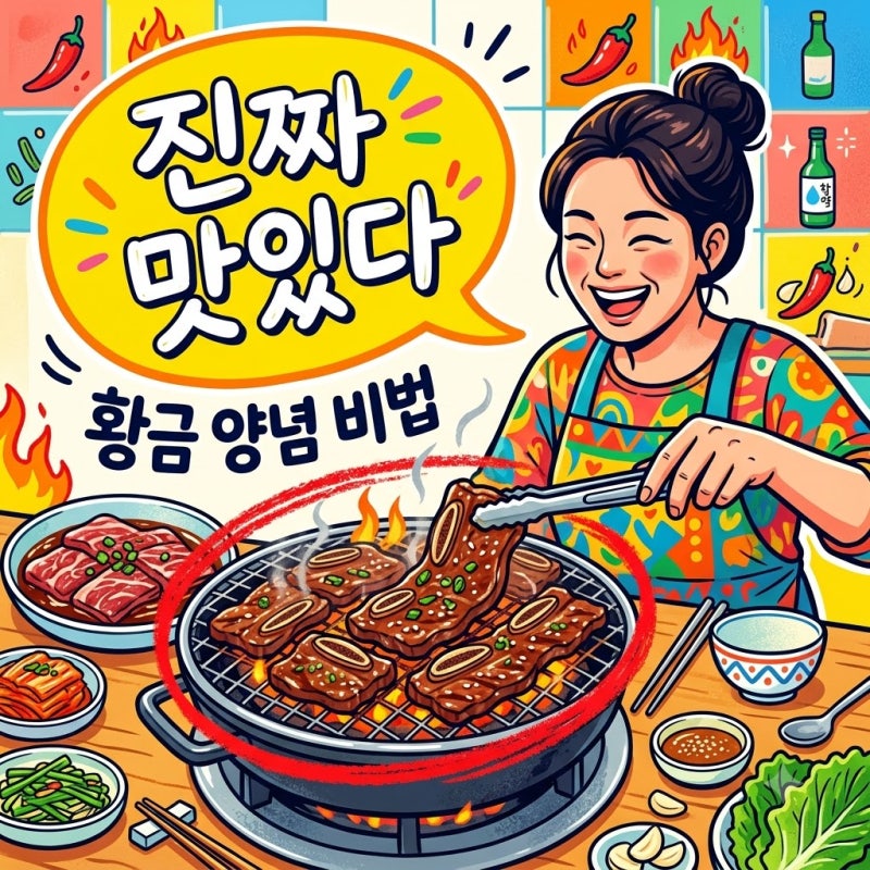 LA갈비재는법 실패 없는 황금 비율과 숙성 꿀팁