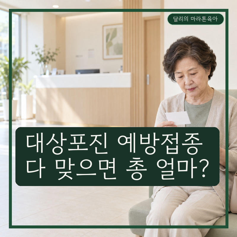 대상포진 예방접종 가격, 접종 끝날 때까지 총 얼마일까?