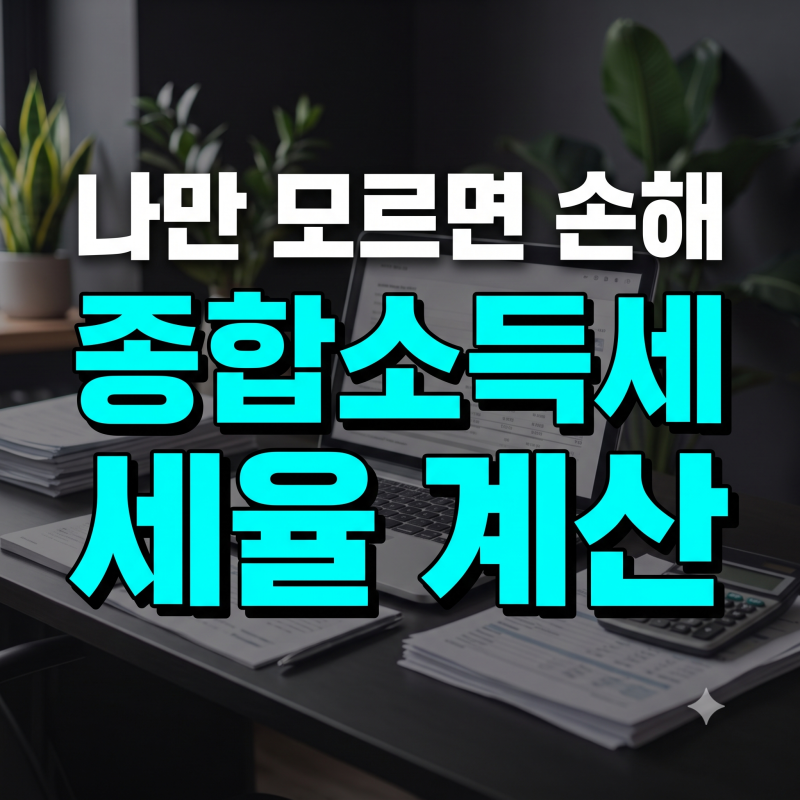 "환급금 들어왔다" 종합소득세 세율 계산 잘못하면 세금 더 낸다?