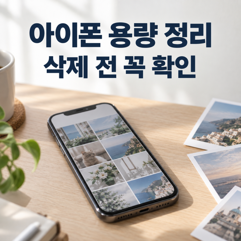 아이폰 저장공간 부족, 아이클라우드 가격과 사진 삭제 전 확인할 3가지