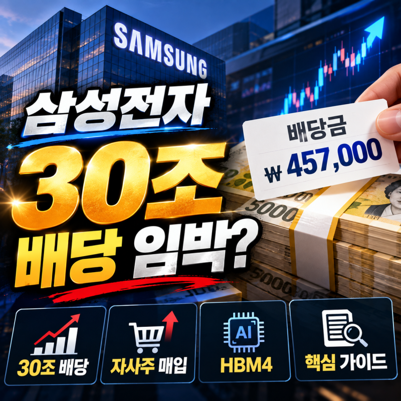 삼성전자 3분기 30조 배당과 자사주 매입 임박: 주주가 반드시 알아야 할 5가지 진실과 실수 ....