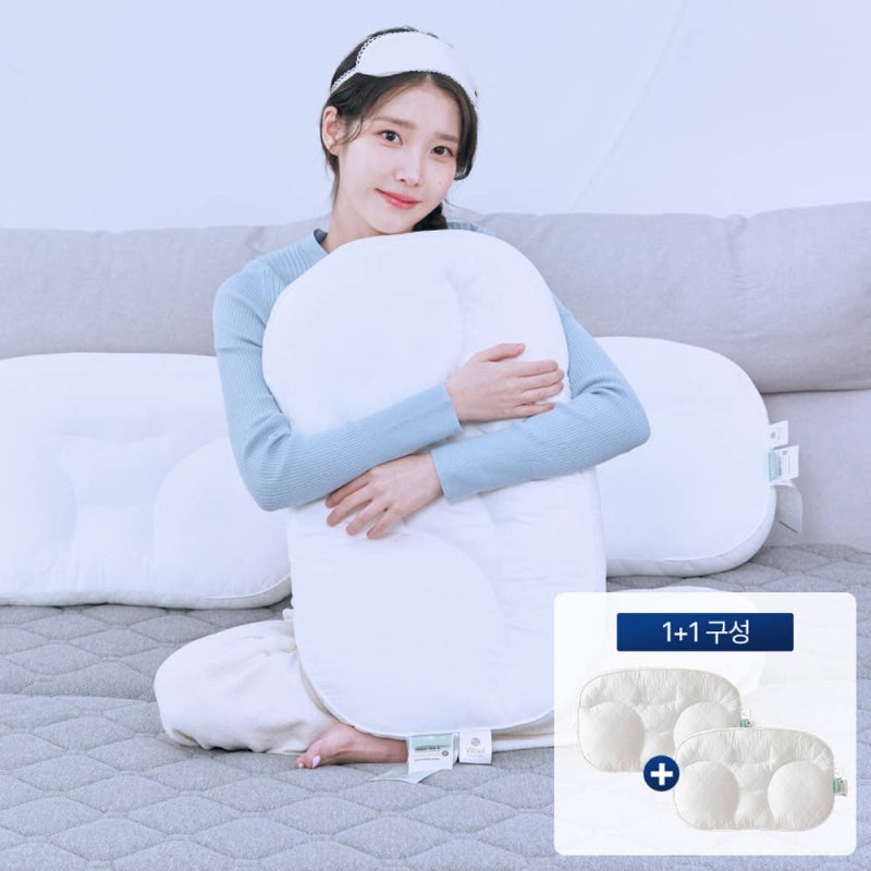 아이유 베개 슬립앤슬립 깊은잠 베개 1+1, S·M 조합 고르는 법 정리했어요