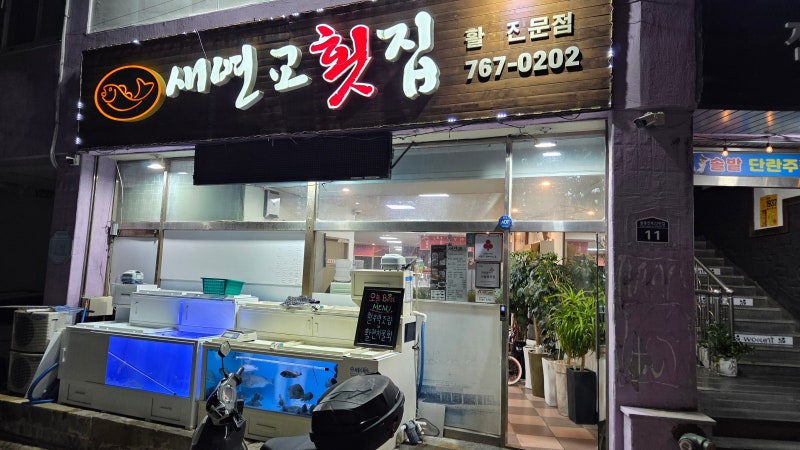 서귀포 새연교횟집, 새연교 근처에서 맛본 한치회 찐 후기