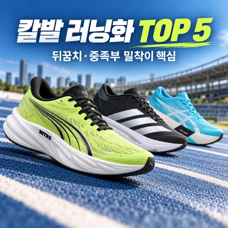 칼발 좁은 발볼에 딱 맞는 러닝화 TOP 5｜아디제로 SL2·페가수스42·벨로시티 나이트로5·웨이....