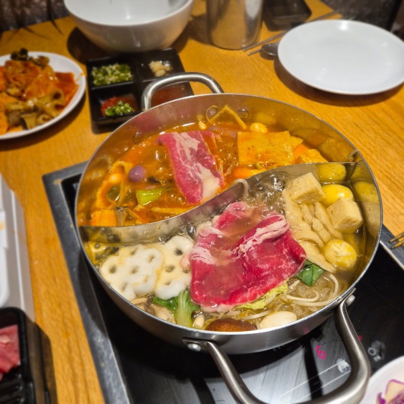 범계샤브샤브 뷔페 평촌역 맛집 로운샤브샤브 뉴코아 평촌점