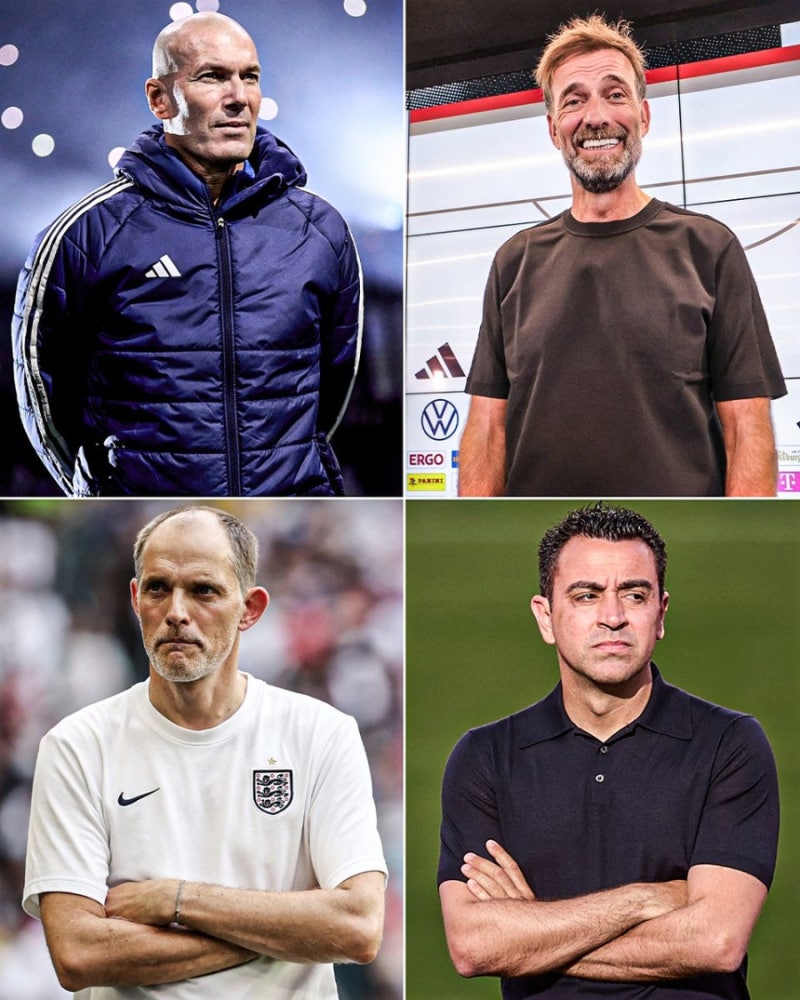 “지단·클롭·투헬·사비까지”…EURO 2028, 감독 라인업부터 역대급