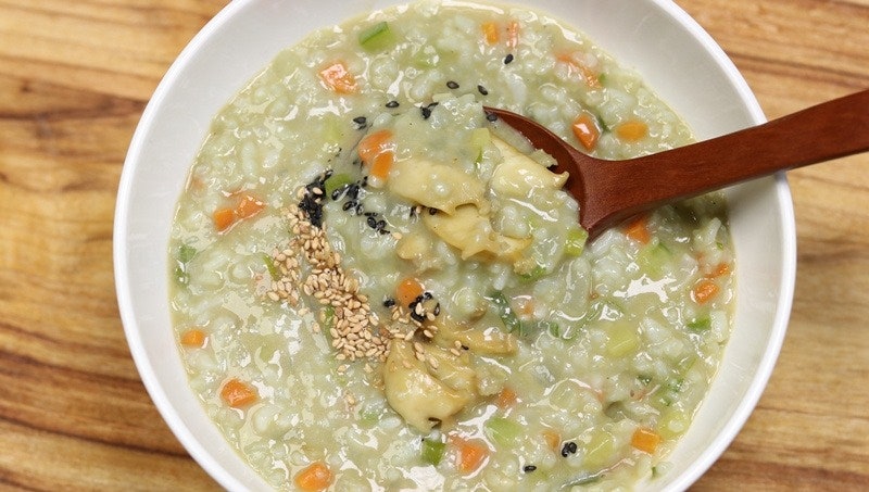 밥으로 전복죽 끓이는법, 불린 쌀 없이 내장까지 진하게 끓이는 비법 총정리