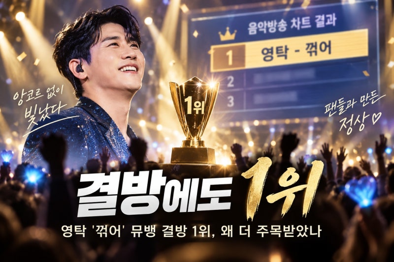 영탁 '꺾어' 뮤뱅 결방 1위, 왜 더 주목받았나