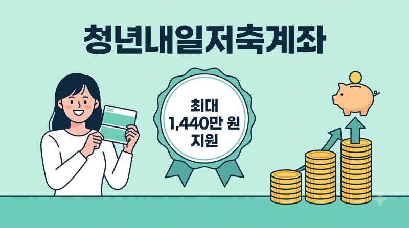 알바·프리랜서도 정부지원금 최대 1,080만 원 받는 청년내일저축계좌 자격 요건과 심사 통과....