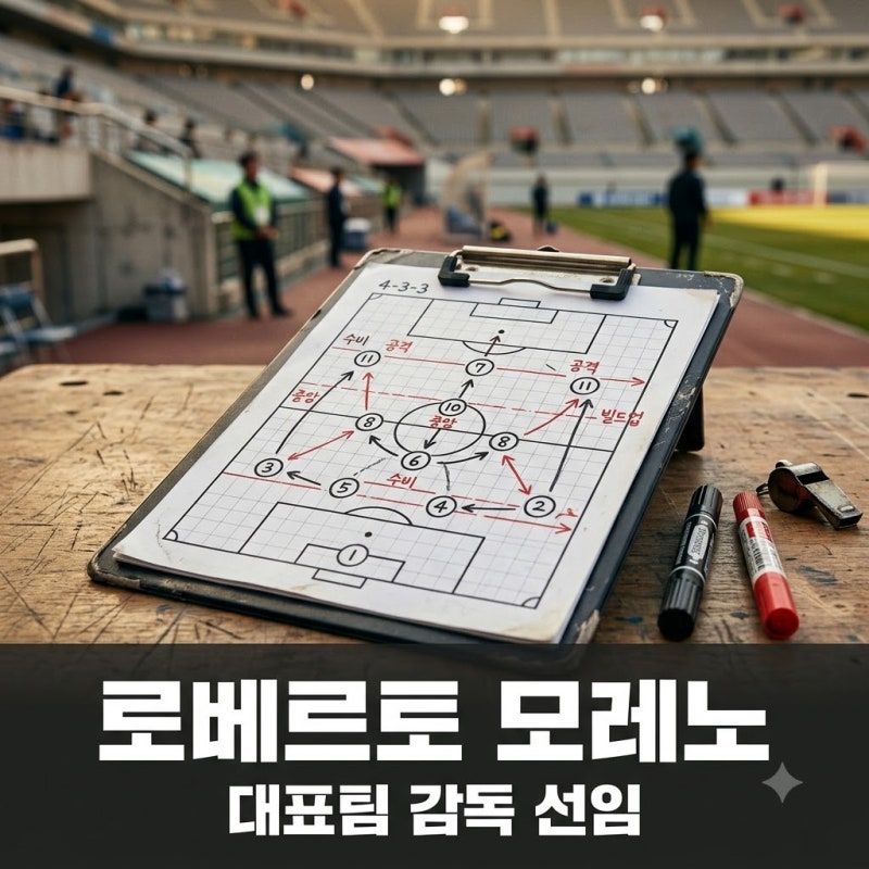 "비선수 출신이 대표팀을?" 로베르토 모레노 임시 감독 파격 선임의 비밀