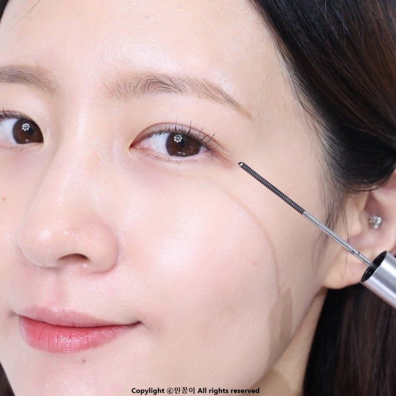 마스카라 추천 투쿨포스쿨 메탈 마스카라 블랙 브라운 후기, 안번지는 언더 마스카라로 굿!