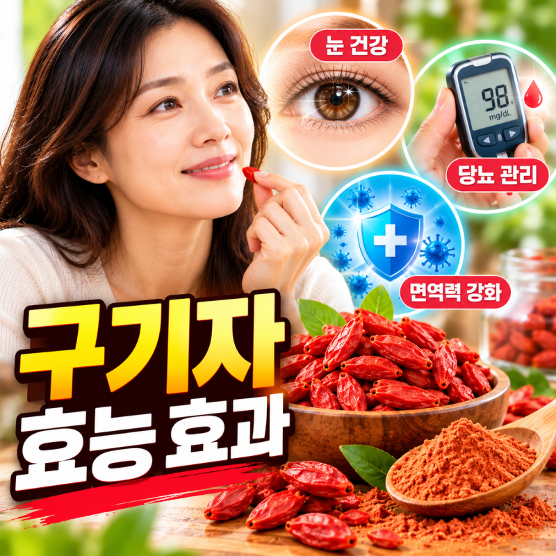 구기자 효능 당뇨 부작용, 열매 말고 뿌리까지 약재라는 사실 총정리