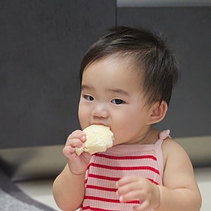 에어프라이어 아기 식빵 만들기｜무설탕 무염 아기빵 + 고양이 발바닥 빵 레시피