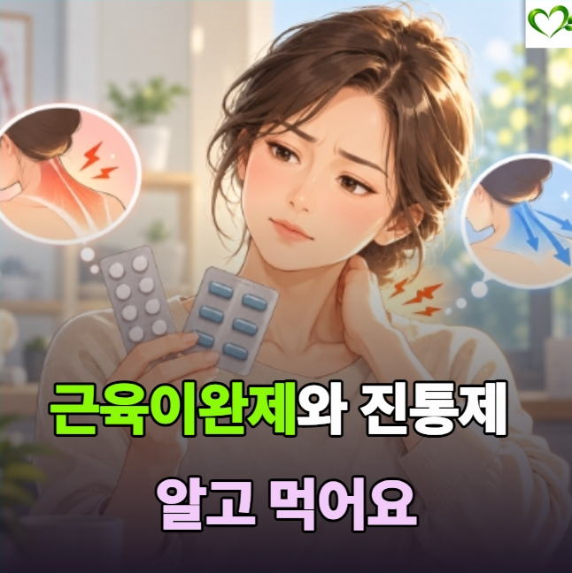 "진통제랑 뭐가 다르지"근육이완제 처방받았다면 알아둘 차이