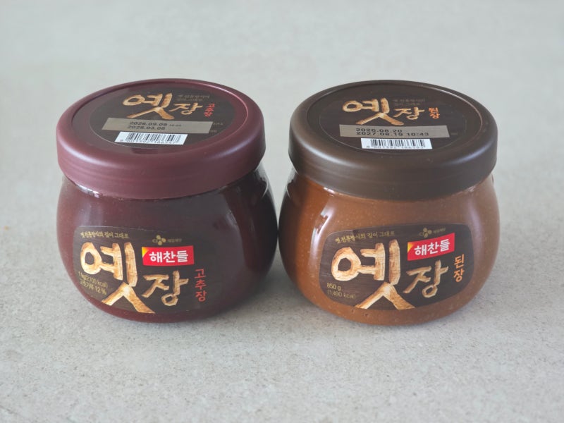 해찬들 옛장 고추장 된장,집밥의 깊은 맛을 더하다