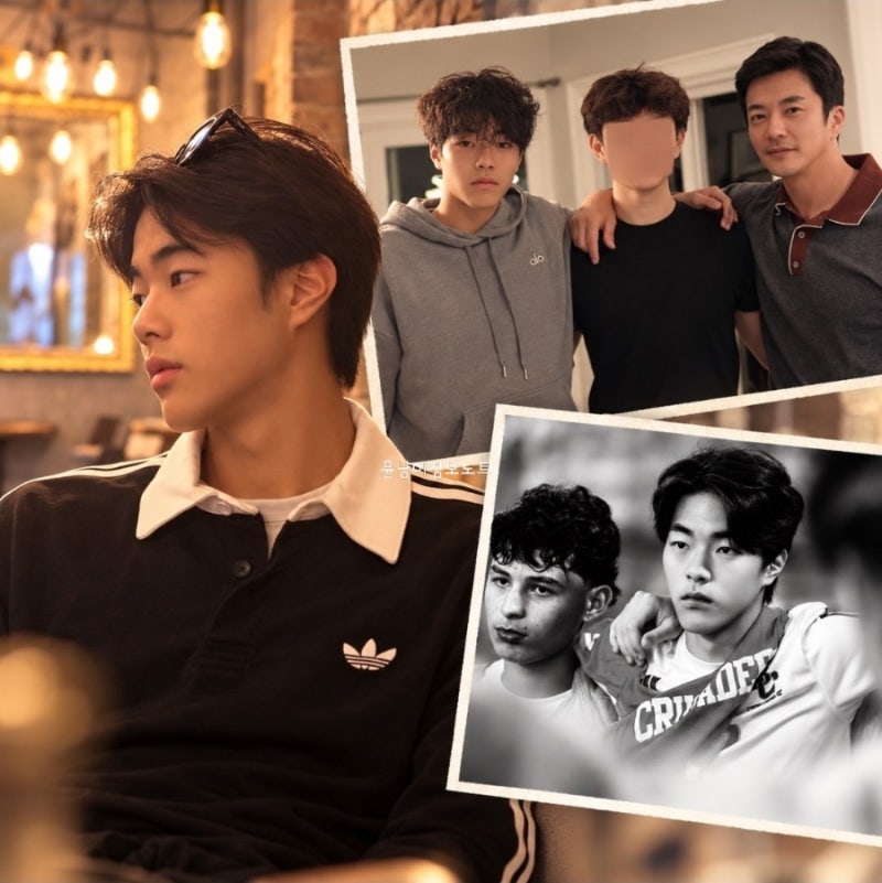 권상우♥손태영 아들 권룩희, 182㎝ 폭풍 성장…비주얼도 아빠 판박이