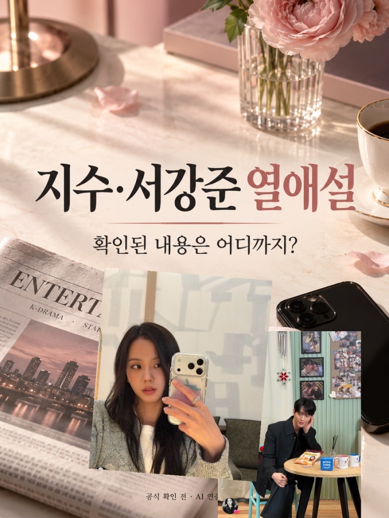 BLACKPINK Jisoo與徐康俊戀愛傳聞，已確認的內容有多少是真實的？