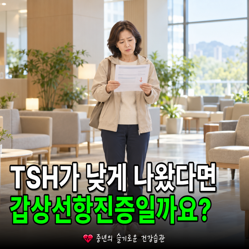 갑상선기능항진증 검사 방법, TSH가 낮으면 항진증일까?