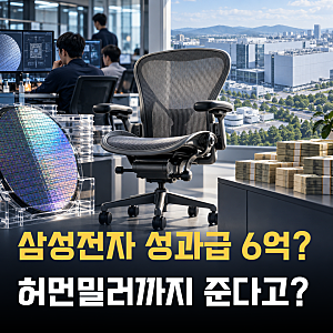 삼성전자 성과급 6억? ‘허먼밀러’ 200만 원짜리 의자까지 준다고?