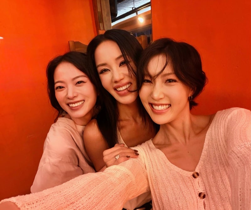 "네. 가까이 오지 마세요" 엄정화 설거지 중 대답