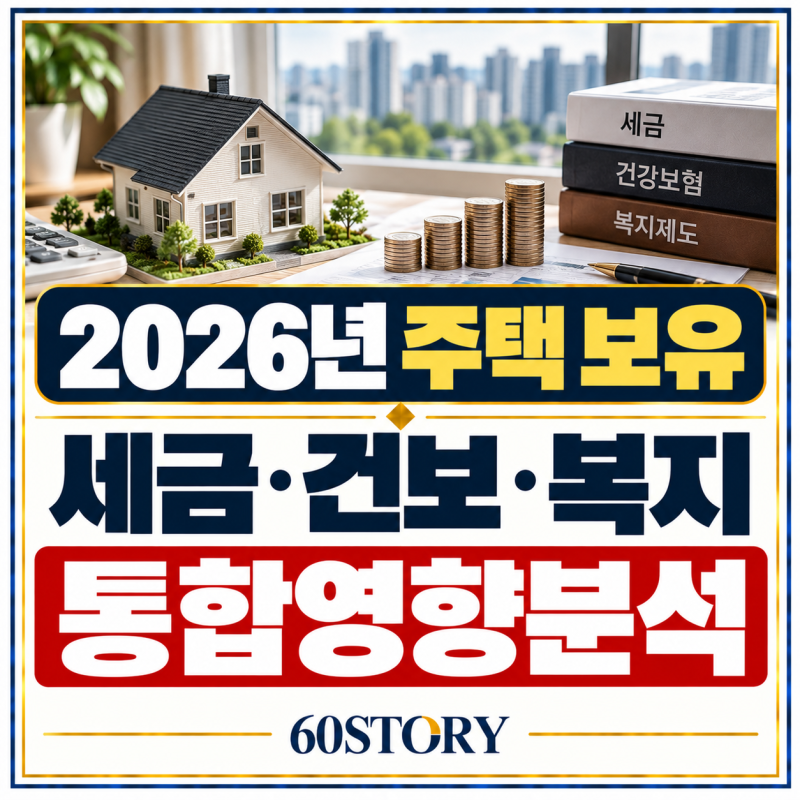 2026 주택·아파트가 세금·건보·복지에 미치는 영향: 재산·종부세·건보료·피부양자·기초연....