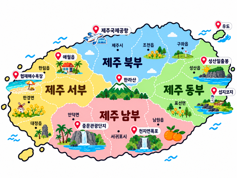 [제주] 파워 J의 제주 4박 5일 여행 계획｜항공권·숙소·렌터카 예약부터 여행 일정표까지 (1....